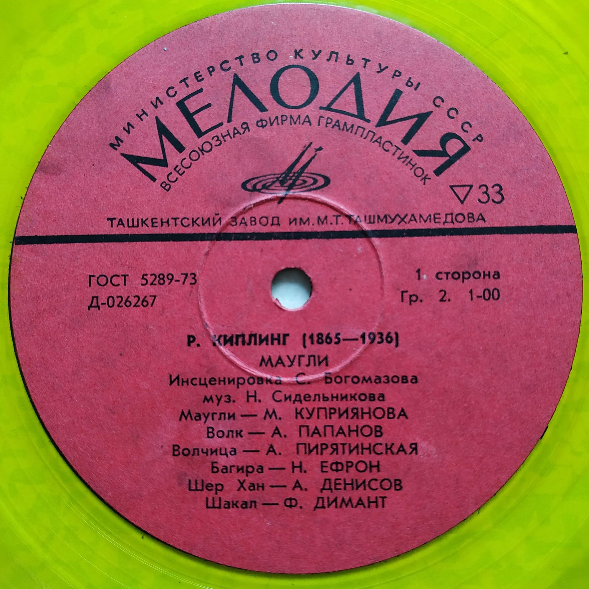 Р. Киплинг. «Маугли»