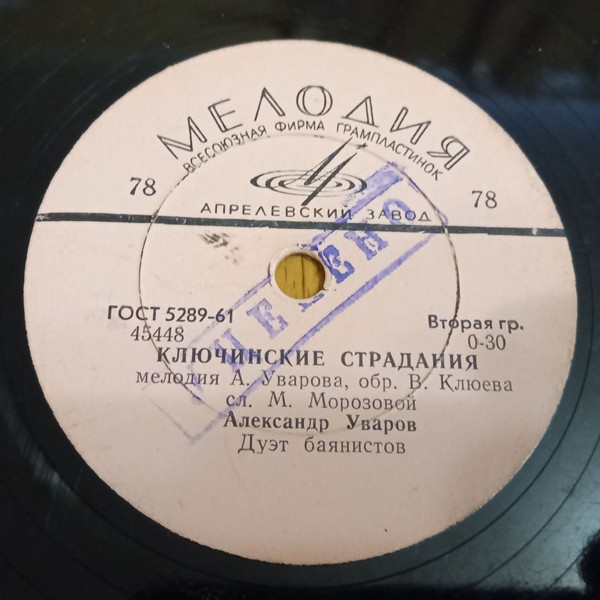 Мария Морозова и Александр Уваров