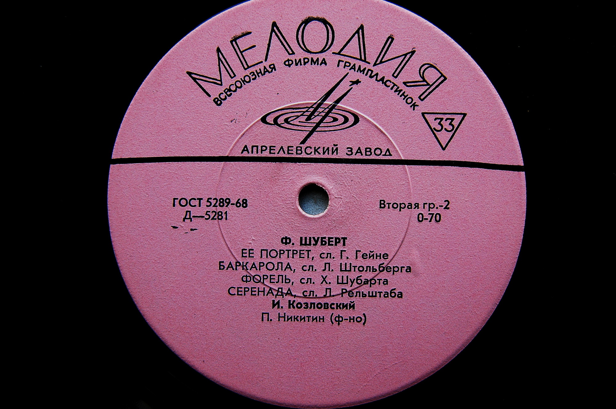 Л. БЕТХОВЕН, Ф. ШУБЕРТ. Поет И. Козловский