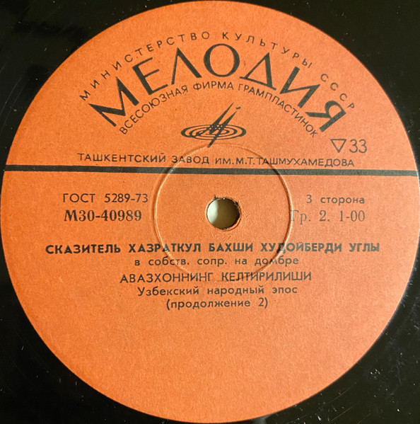 АВАЗХОННИНГ КЕЛТИРИЛИШИ. Узбекский народный эпос