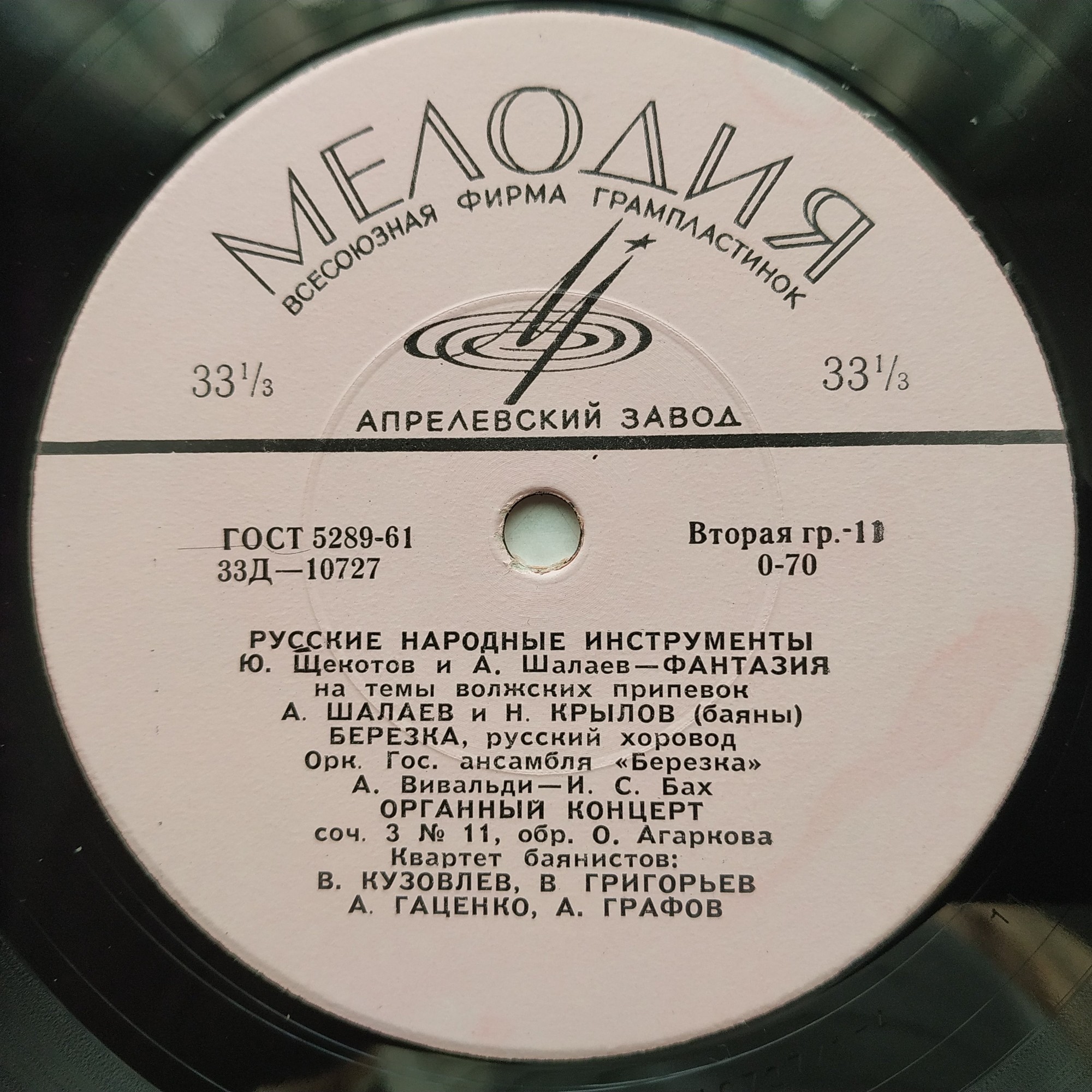 Русские народные музыкальные инструменты. Антология