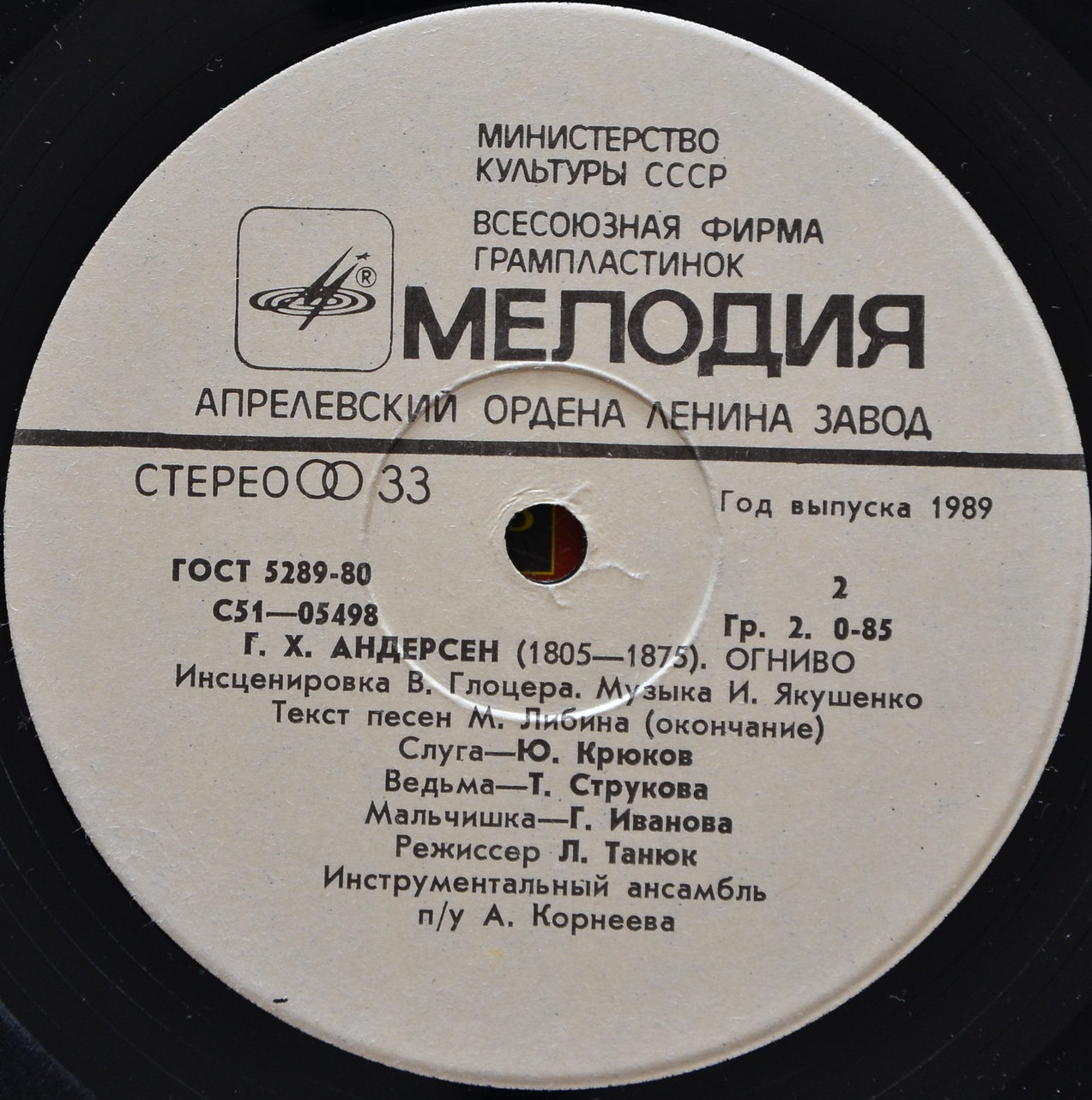 Г. Х. Андерсен. Огниво