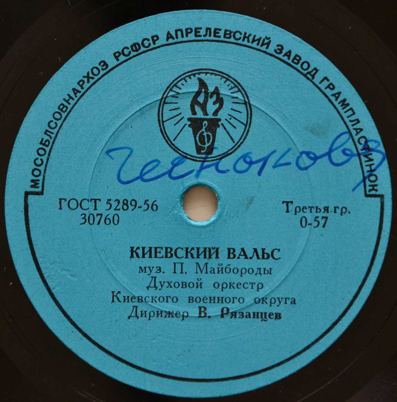 Духовой оркестр Киевского военного округа - Киевский вальс / Украинская полька
