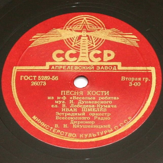Песни из к-ф "Веселые ребята"