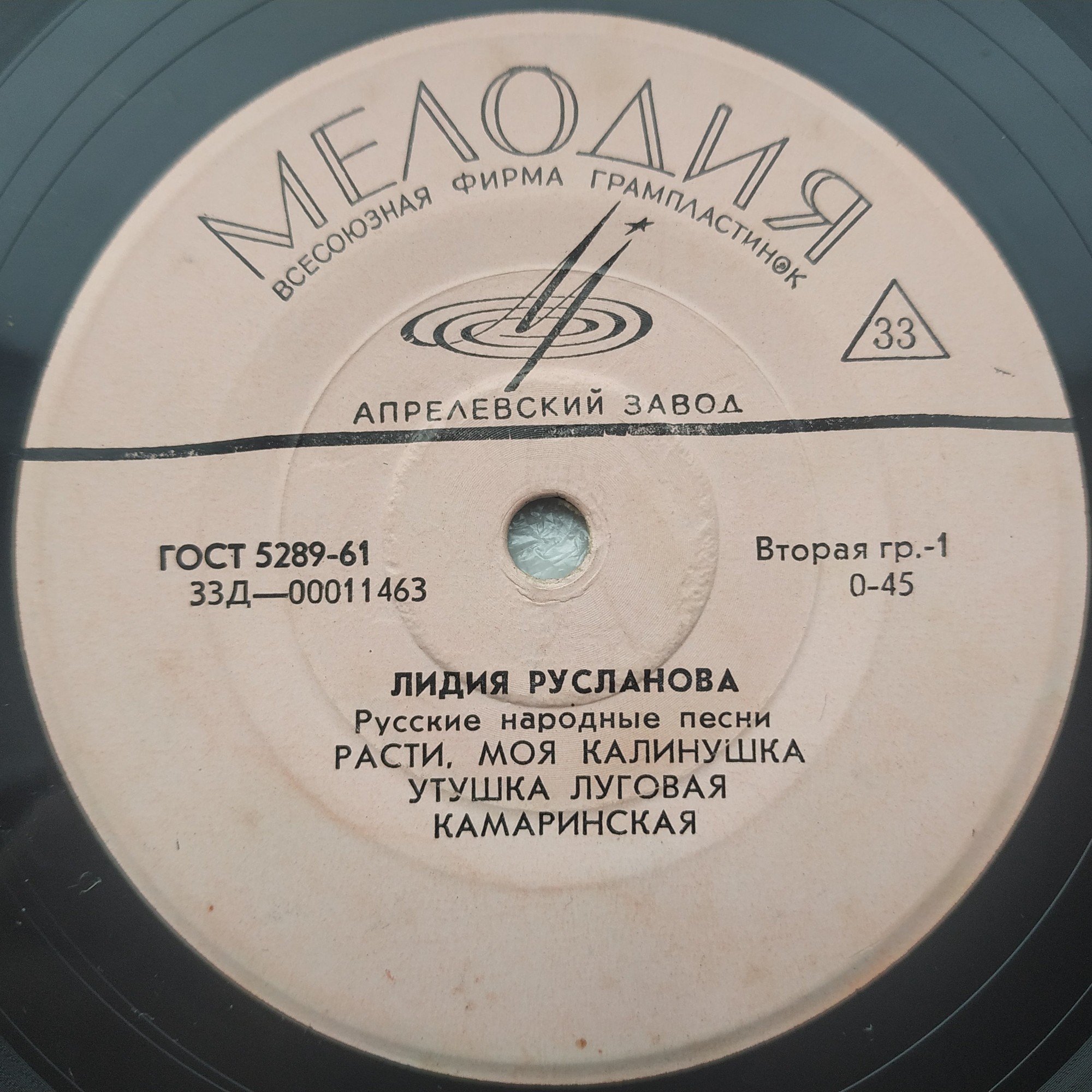Лидия Русланова. Русские народные песни