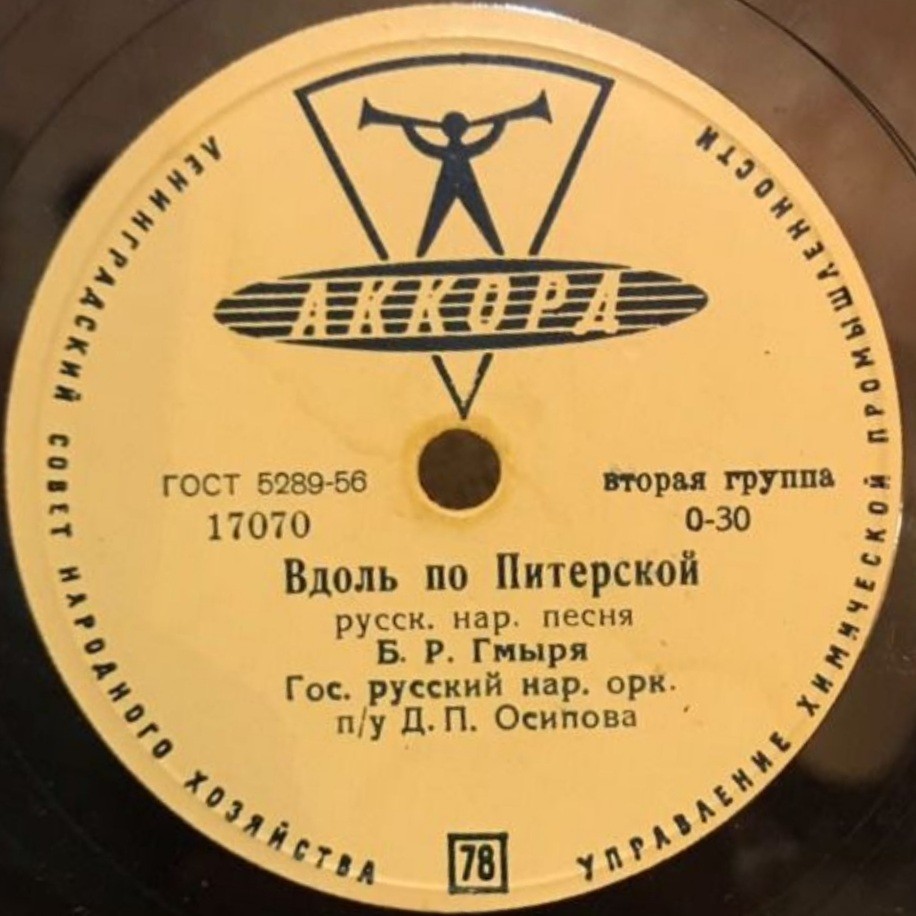 Б. Р. Гмыря - Ноченька / Вдоль по Питерской