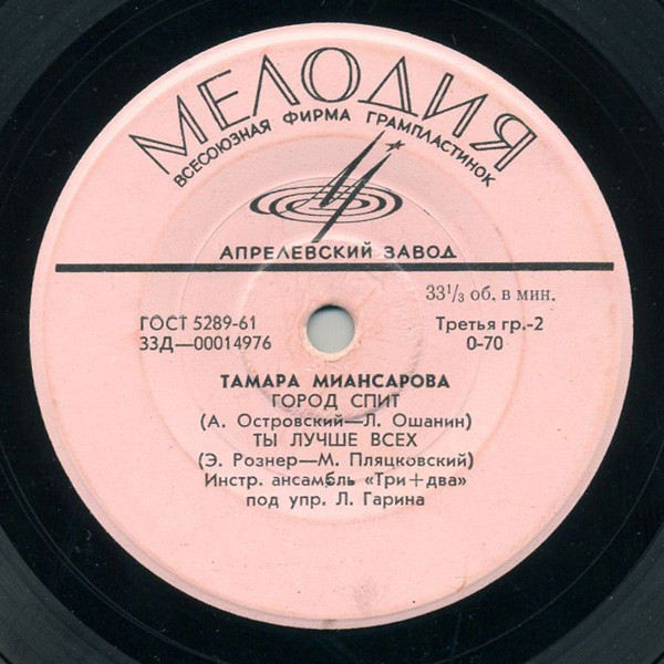 Тамара Миансарова