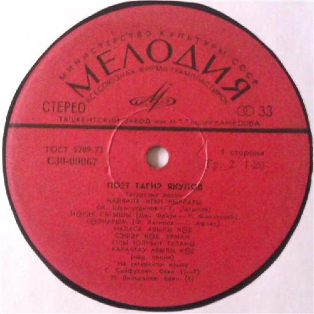 Тагир ЯКУПОВ: «Поёт Тагир Якупов»