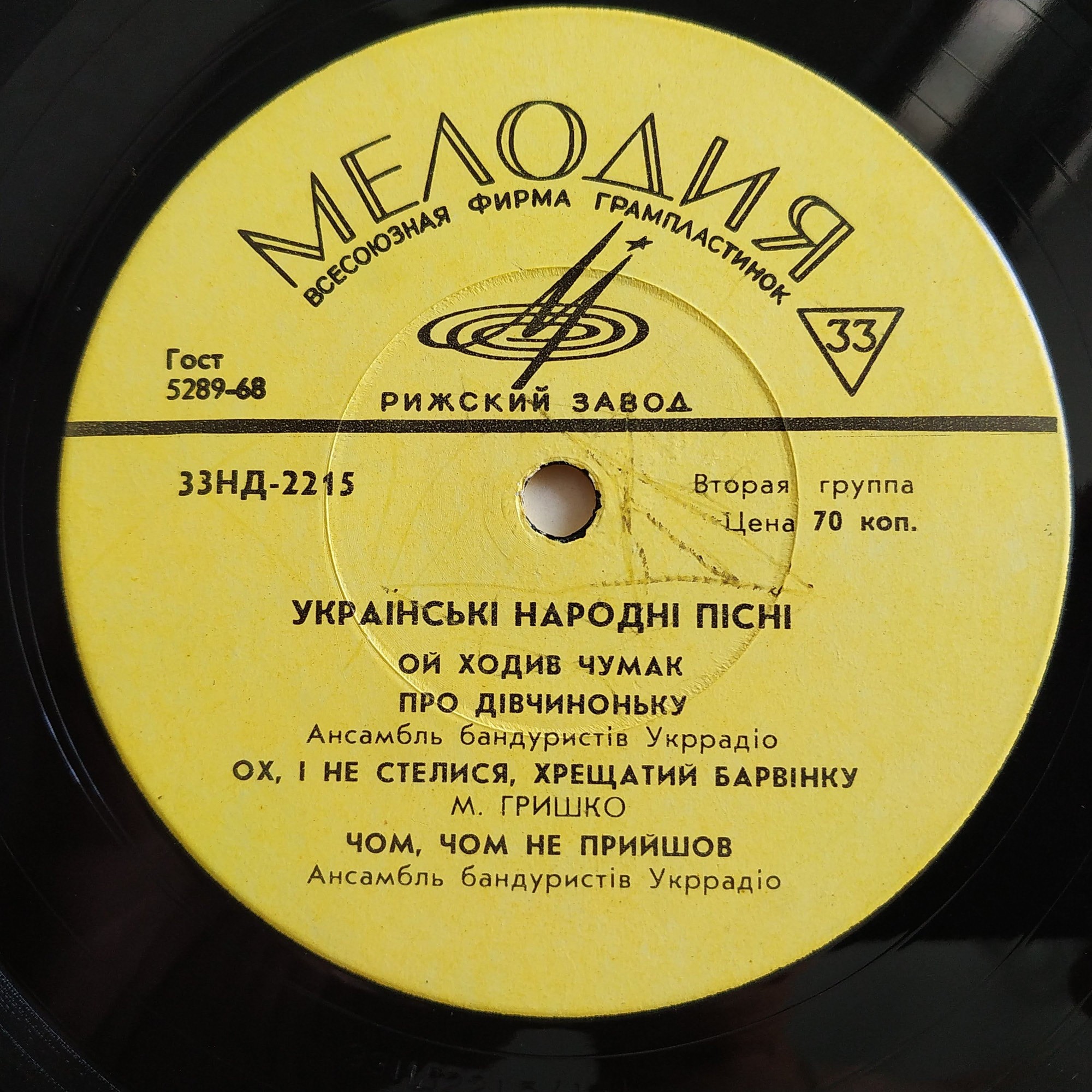 Концерт Украинской музыки . Украинские народные песни