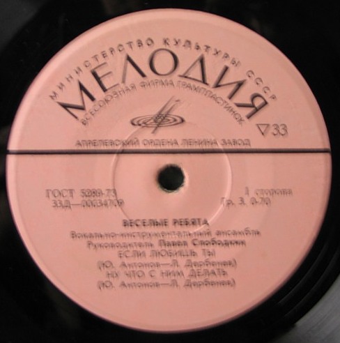 ВИА "Весёлые ребята"