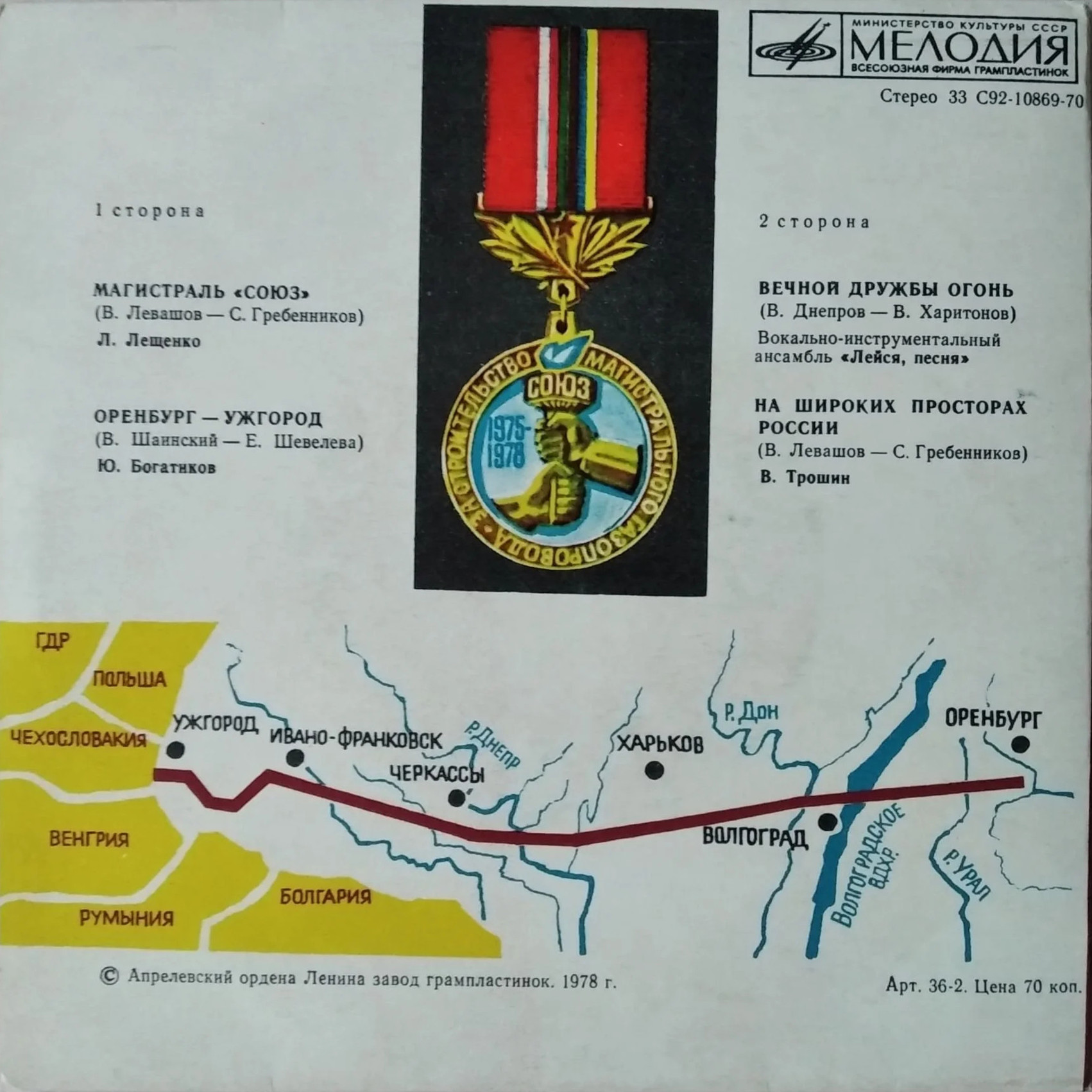 Газовая магистраль "Союз"