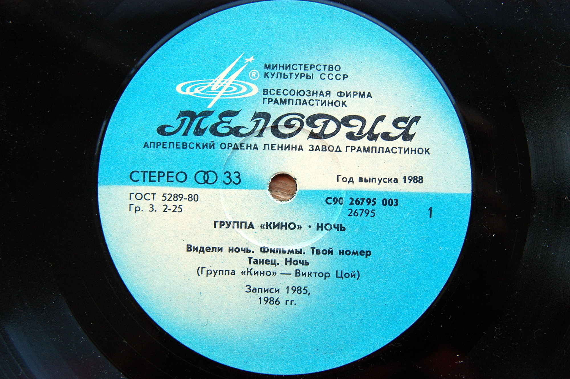 Группа "Кино" — Ночь