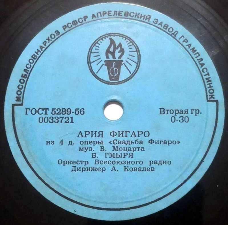 Борис ГМЫРЯ — Ариозо Мефистофеля / Ария Фигаро