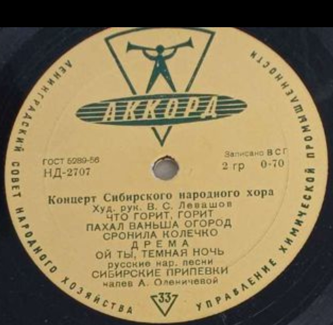 Концерт Сибирского народного хора