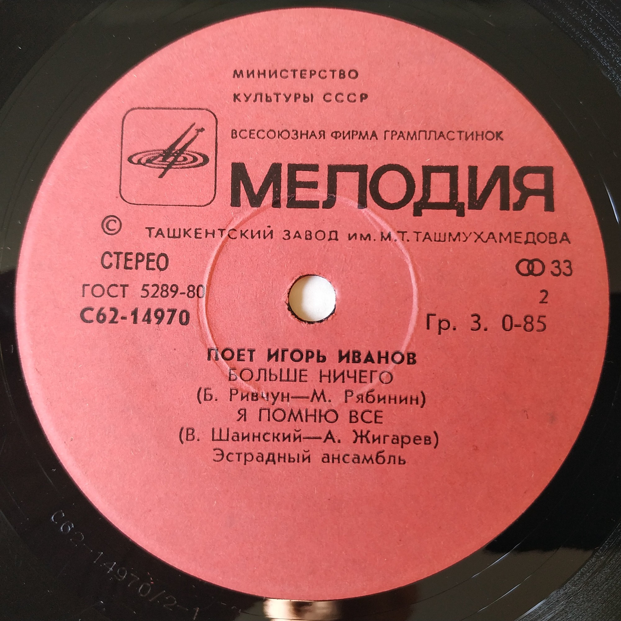 Поет Игорь ИВАНОВ