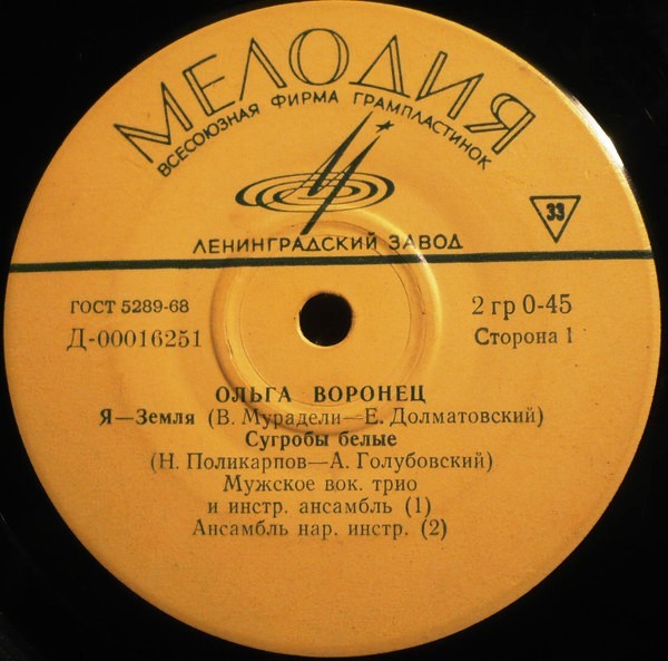 ВОРОНЕЦ Ольга