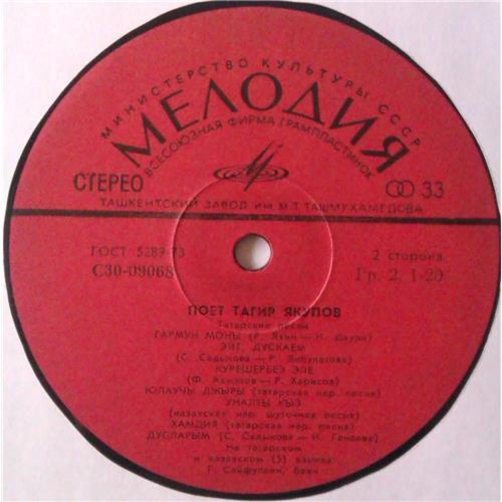 Тагир ЯКУПОВ: «Поёт Тагир Якупов»