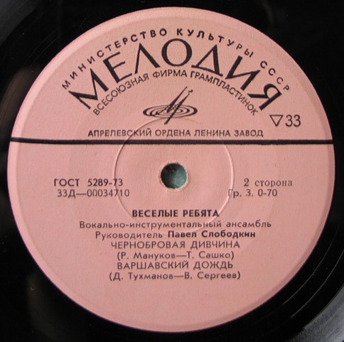 ВИА "Весёлые ребята"