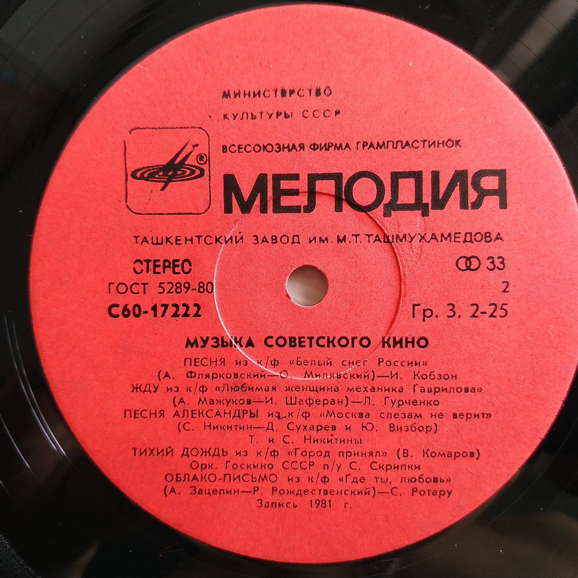 Музыка советского кино