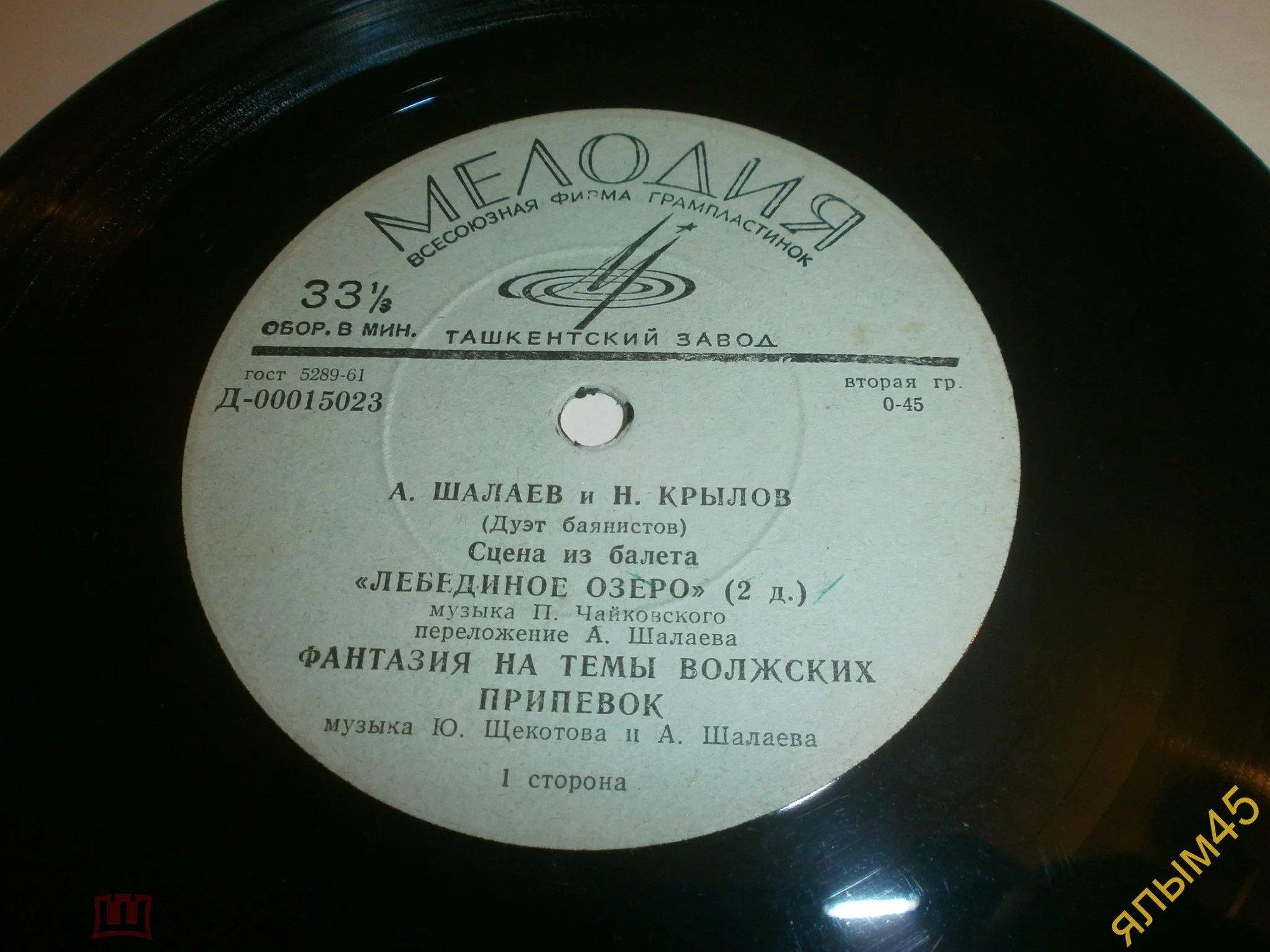 Анатолий ШАЛАЕВ и Николай КРЫЛОВ (дуэт баянистов)