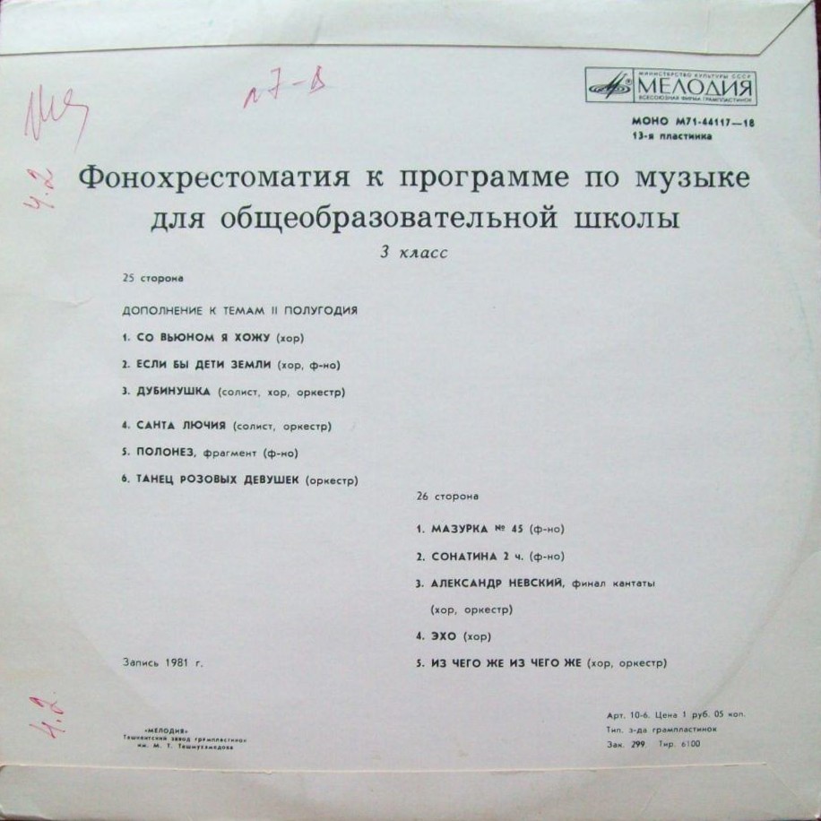 ФОНОХРЕСТОМАТИЯ К ПРОГРАММЕ ПО МУЗЫКЕ ДЛЯ ОБЩЕОБРАЗОВАТЕЛЬНОЙ ШКОЛЫ. 3 класс