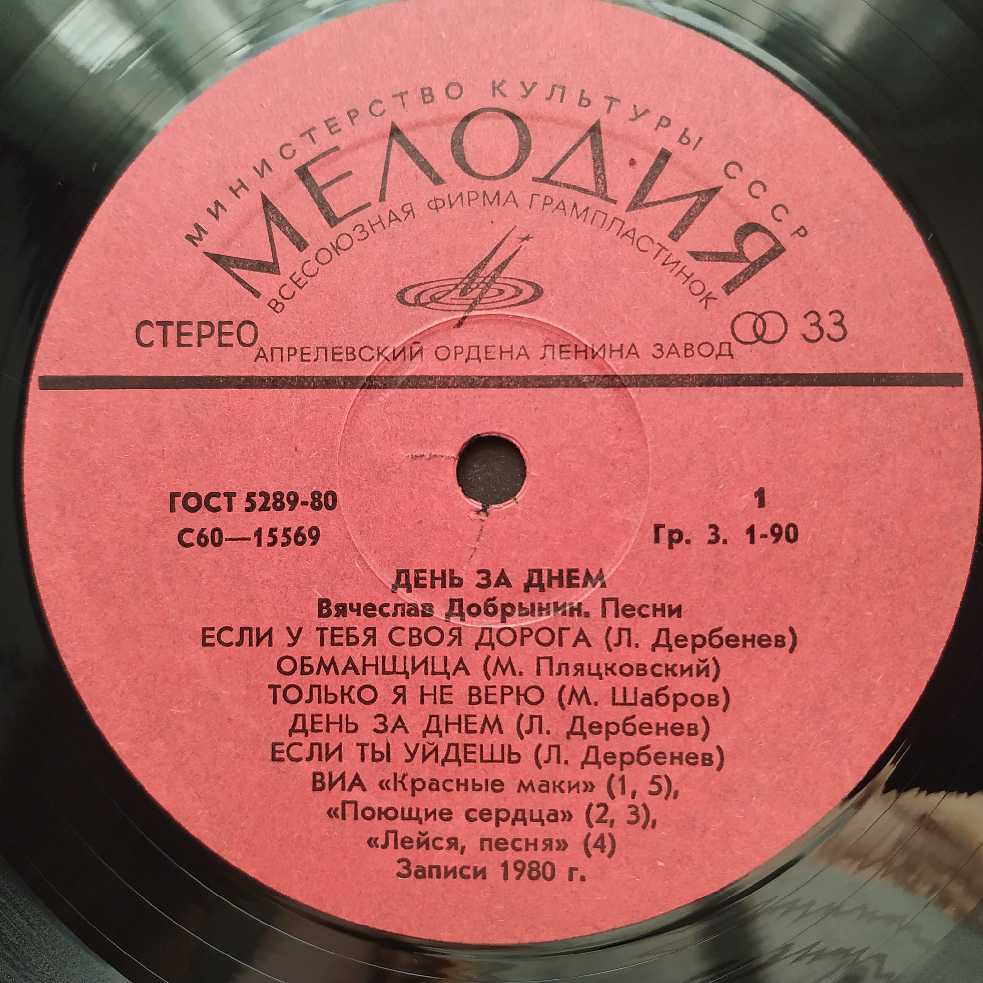 Вячеслав Добрынин - День за днем