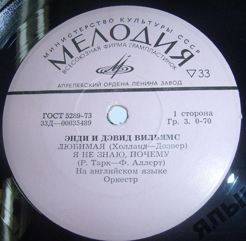 Энди и Дэвид ВИЛЬЯМС