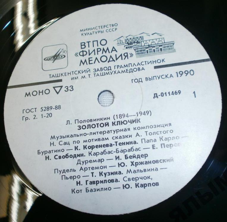 Золотой ключик