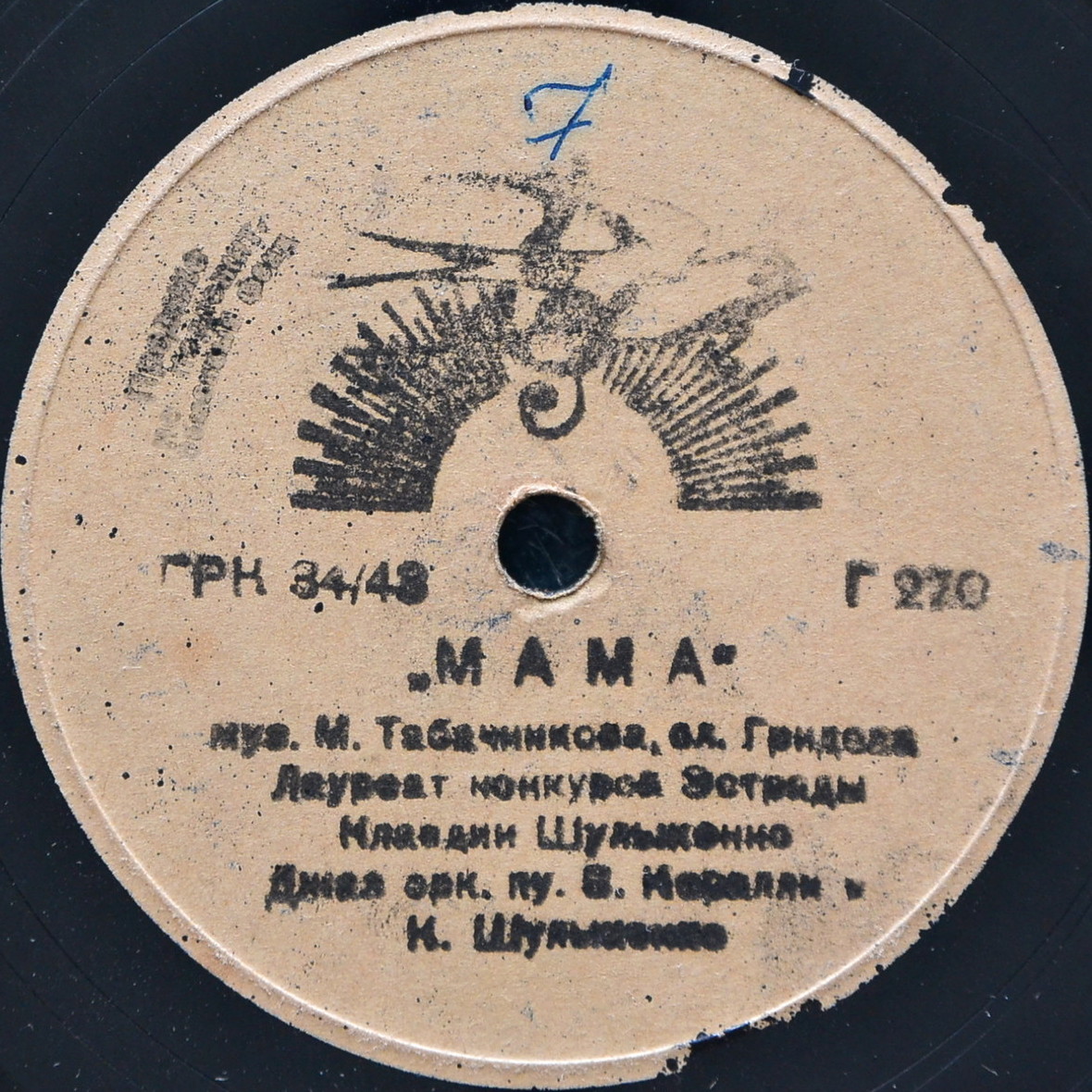 К. Шульженко — Давай закурим / Мама