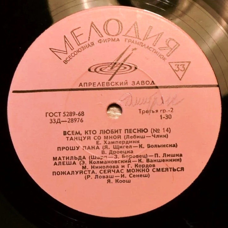 Всем, кто любит песню (№ 14)