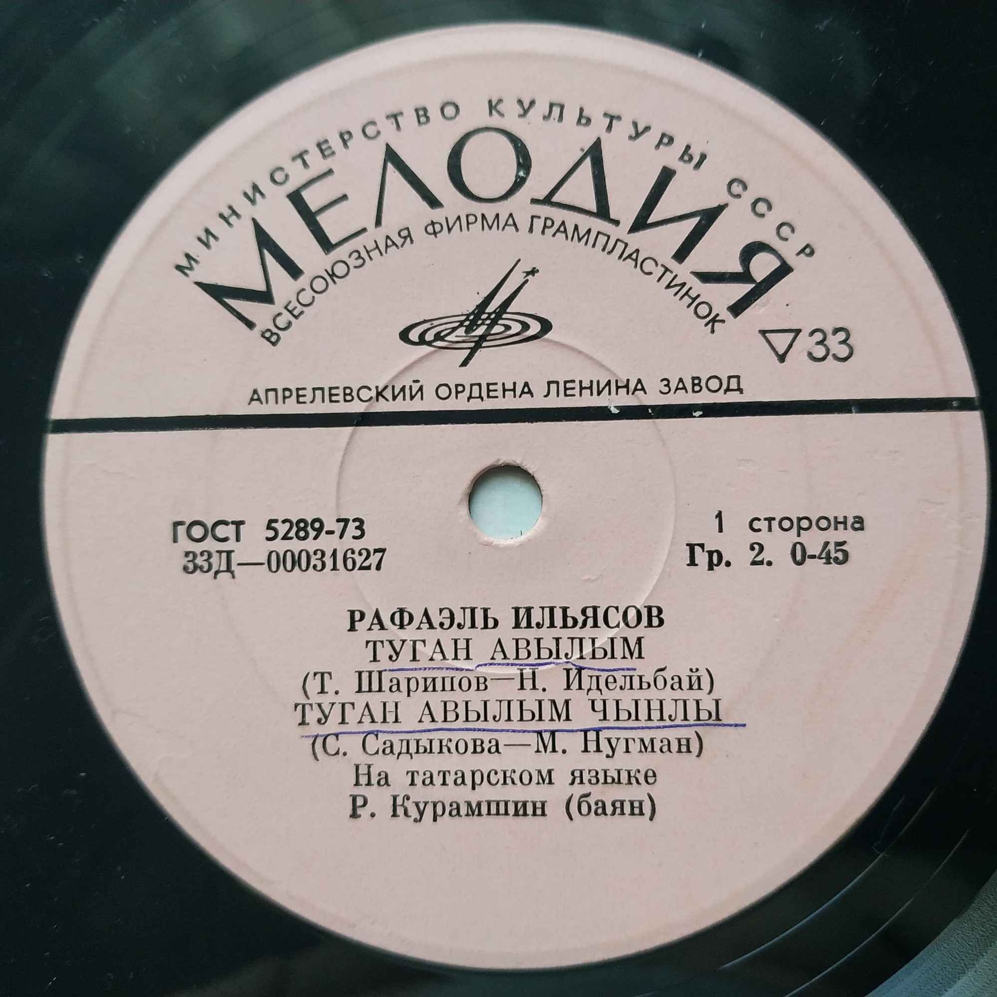 Рафаэль ИЛЬЯСОВ / Марс МАКАРОВ: Татарские песни и мелодии