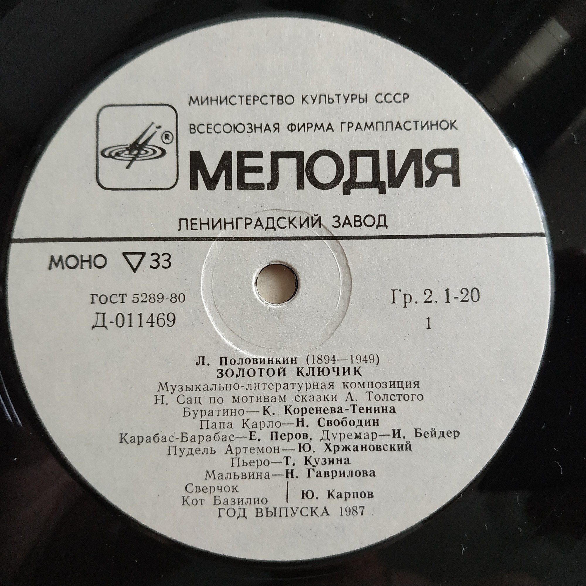 Золотой ключик