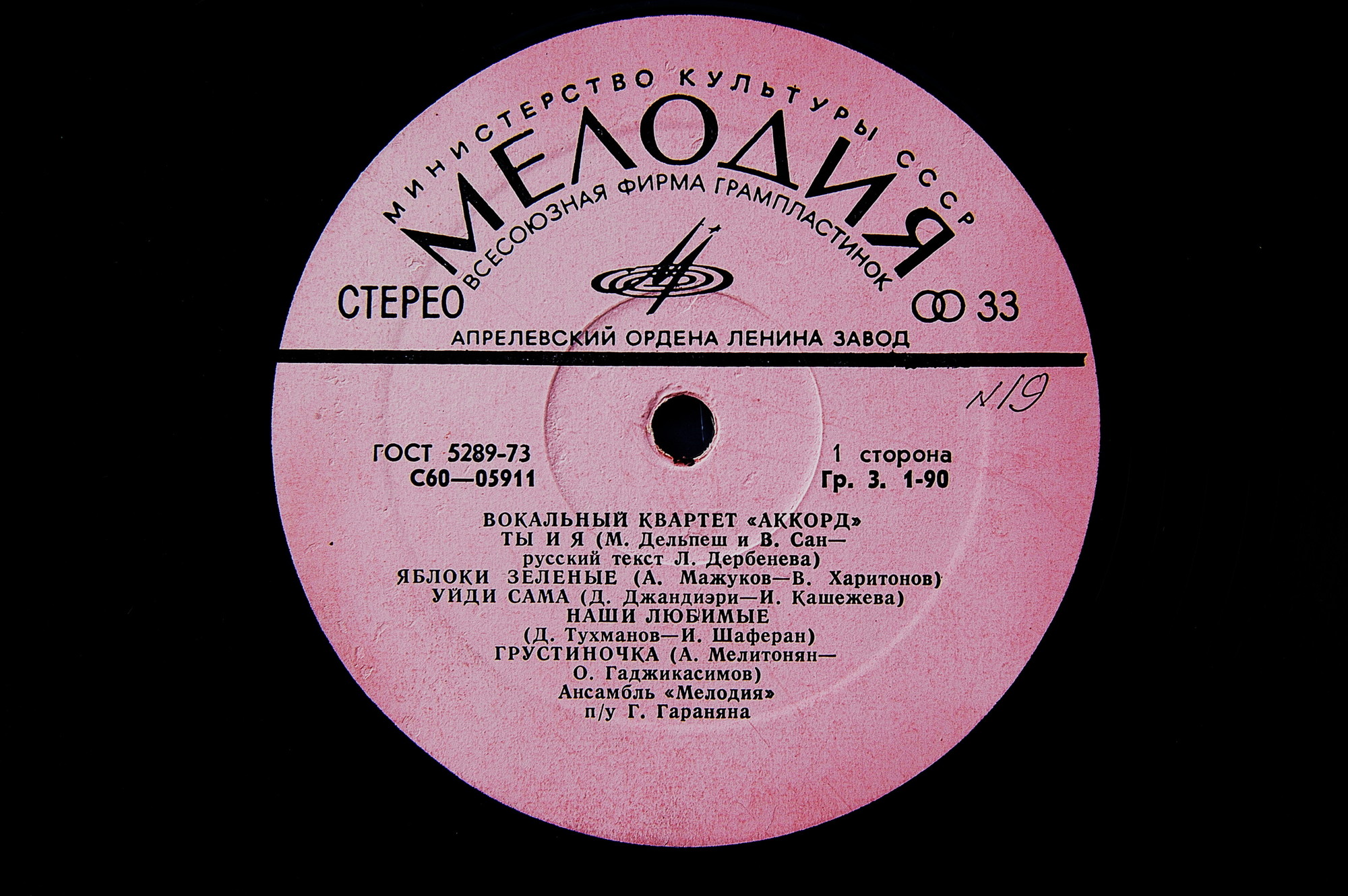 Вокальный квартет «Аккорд»