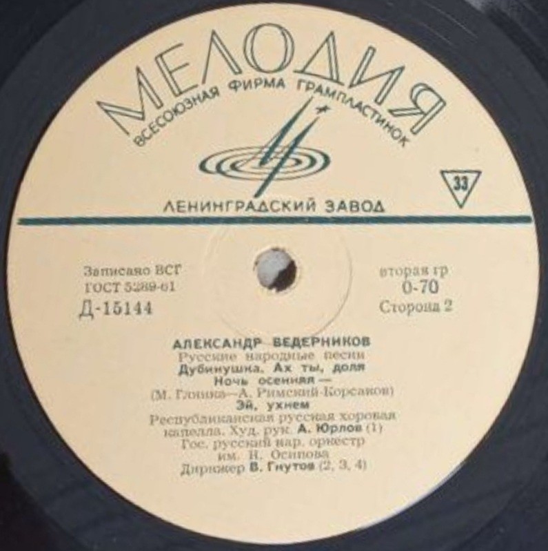 Александр ВЕДЕРНИКОВ