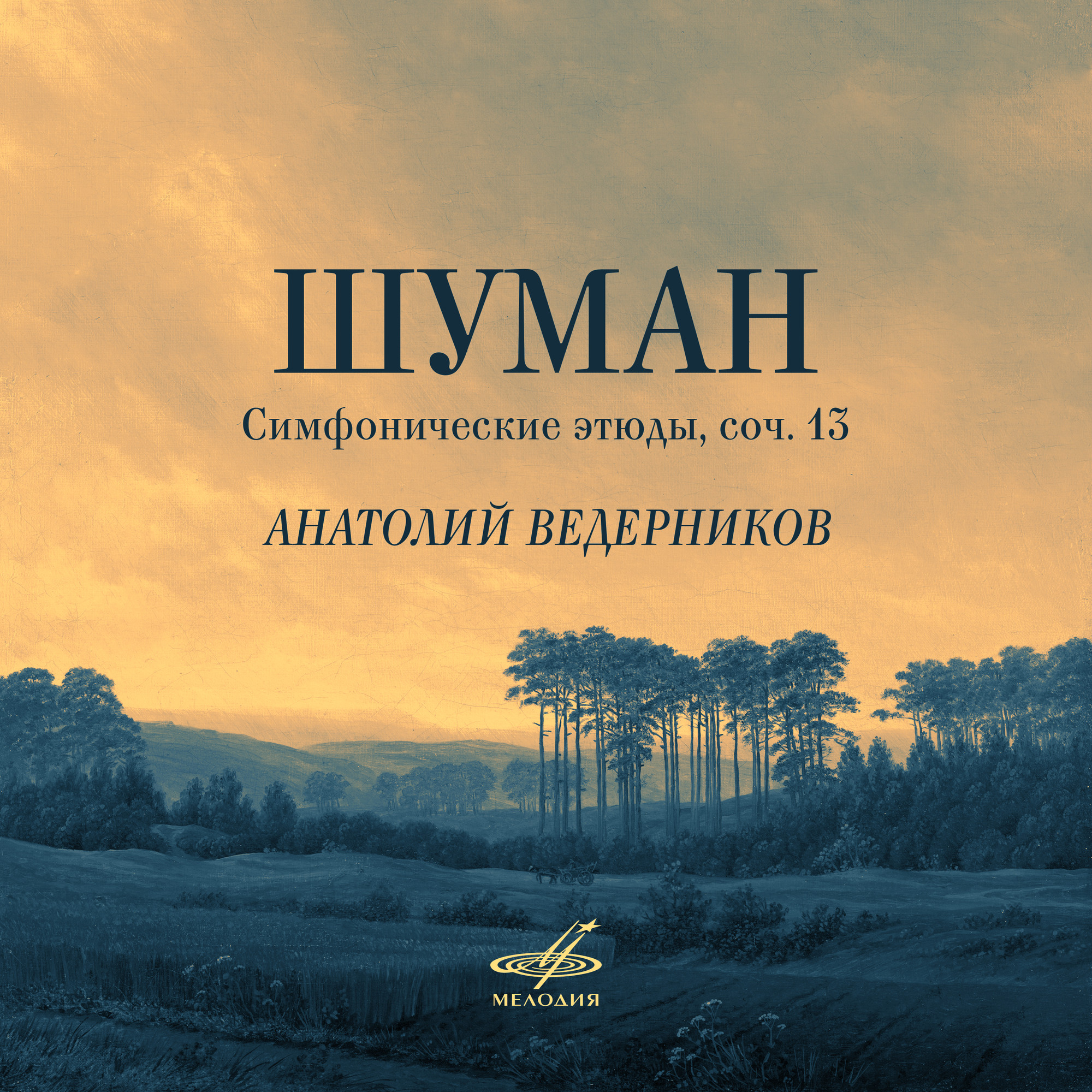 Р. Шуман. Симфонические этюды, соч. 13. Играет Анатолий ВЕДЕРНИКОВ