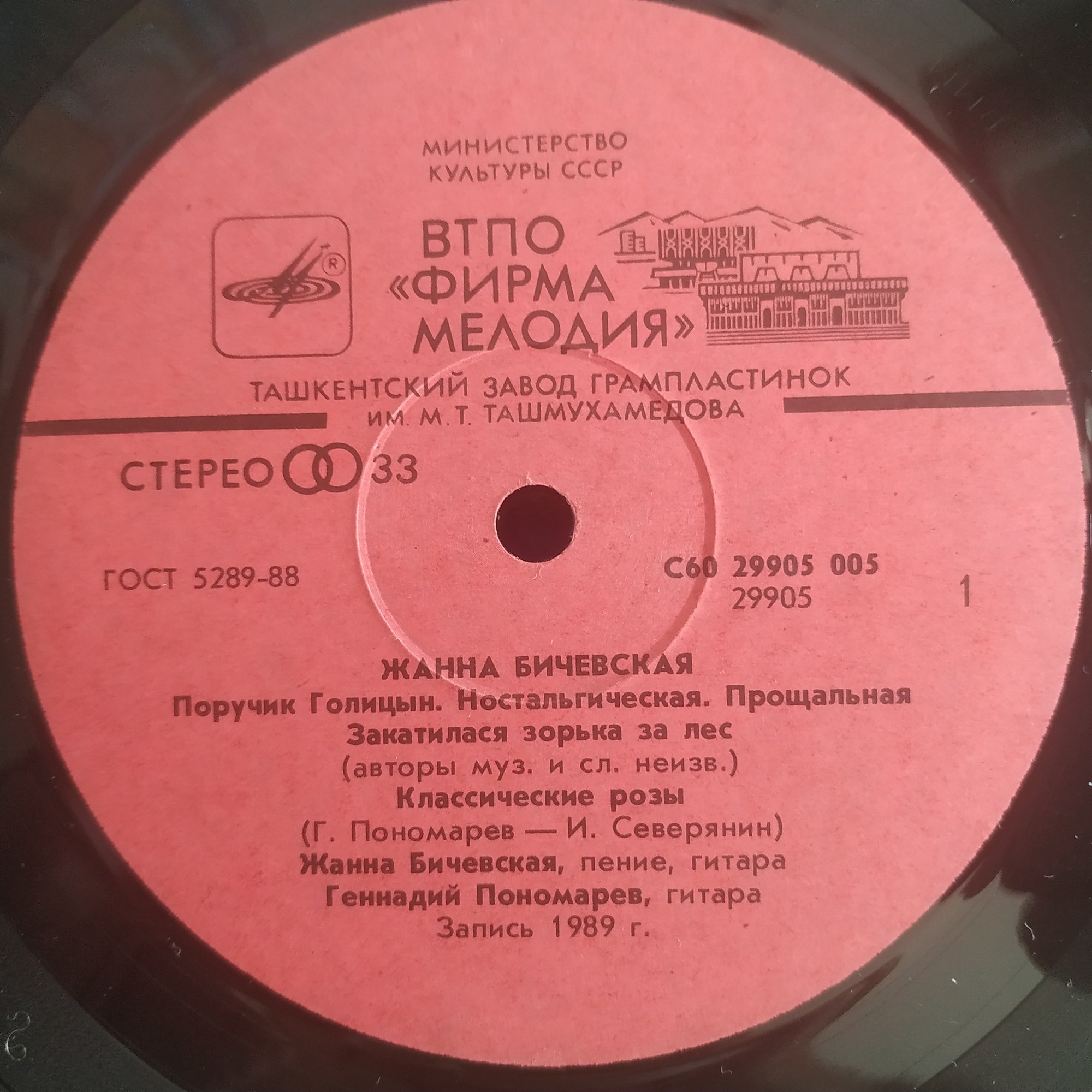 Жанна Бичевская