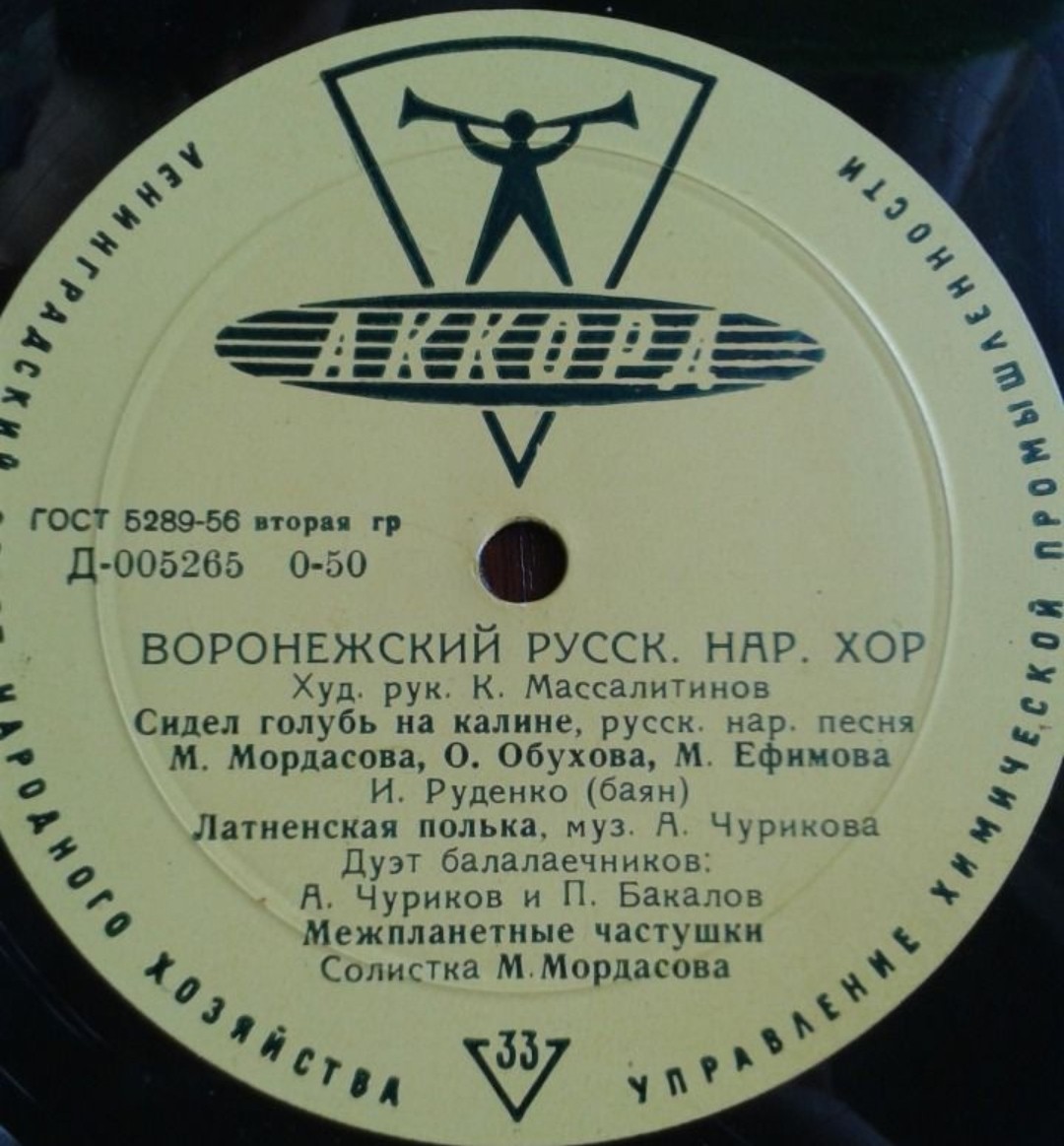 Концерт Воронежского русского народного хора