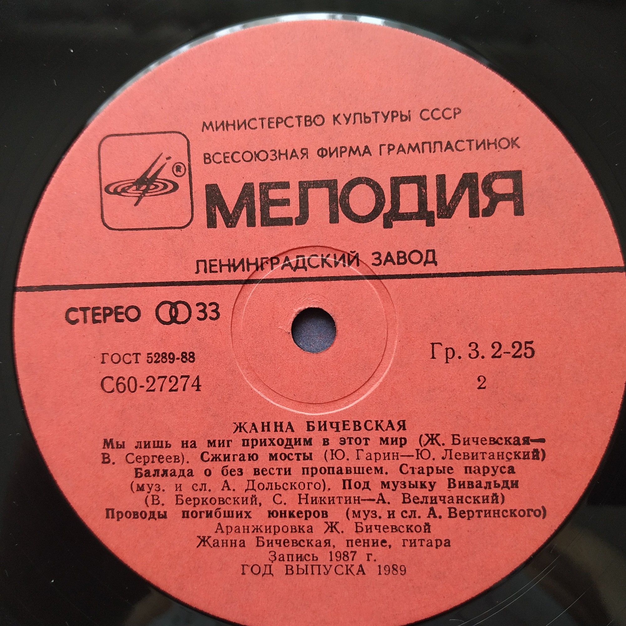 Жанна Бичевская