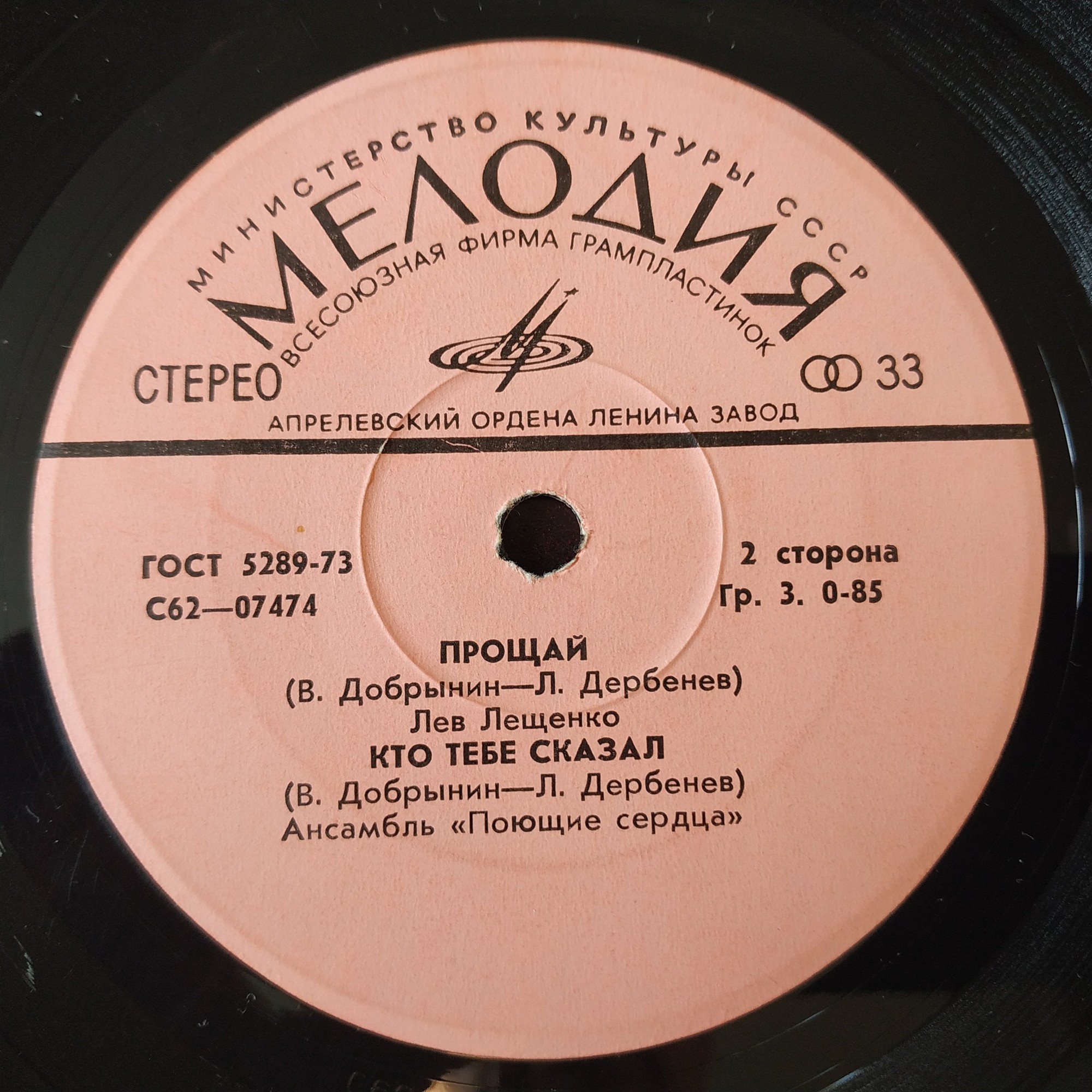 Эстрадные песни