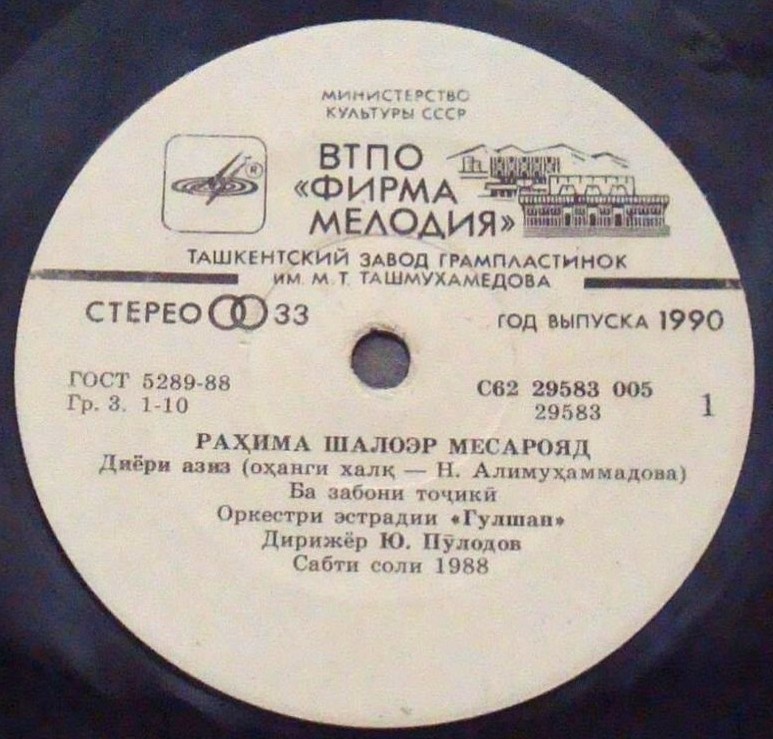 ШАЛОЭР Рахима.