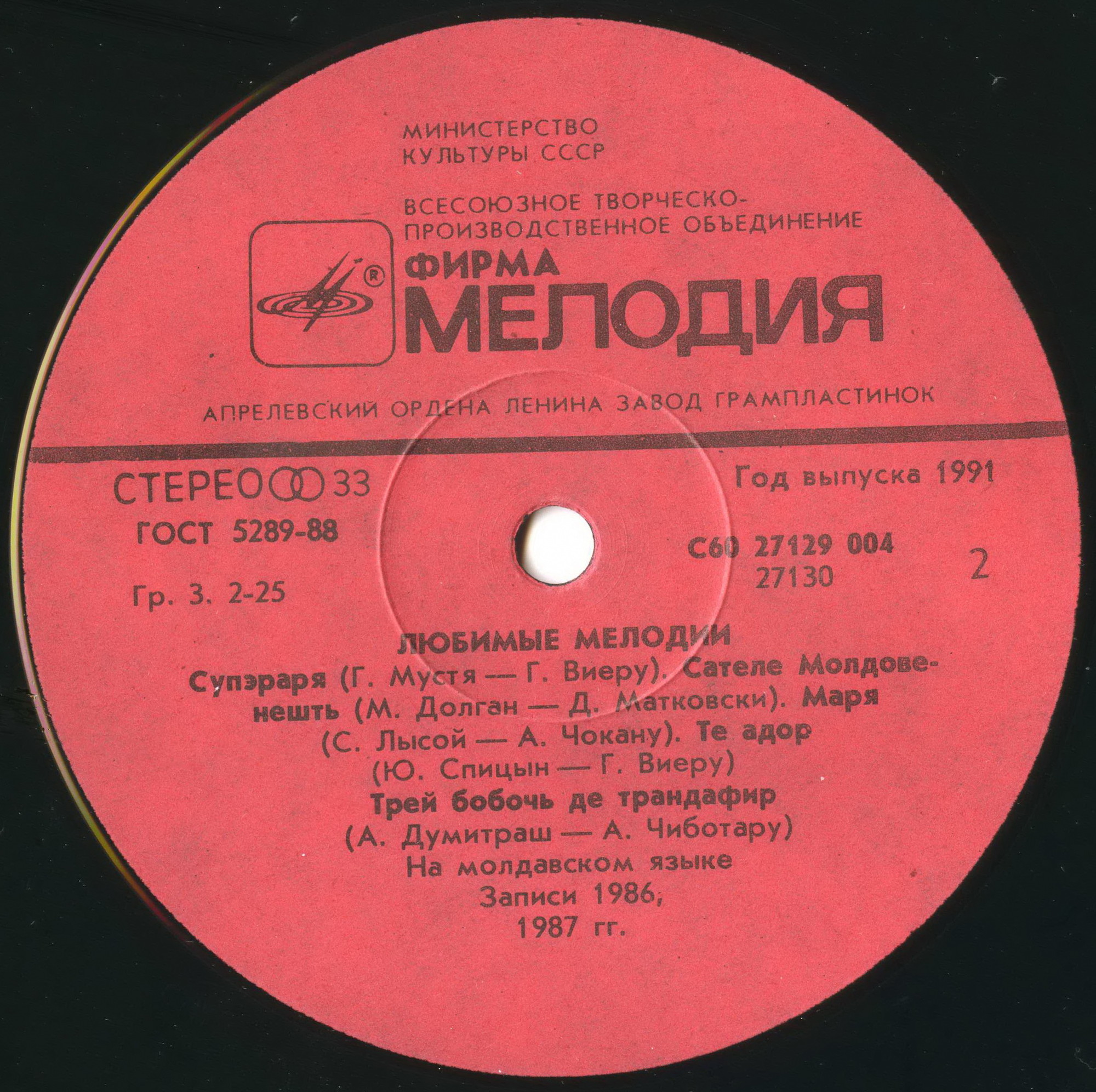 Любимые мелодии