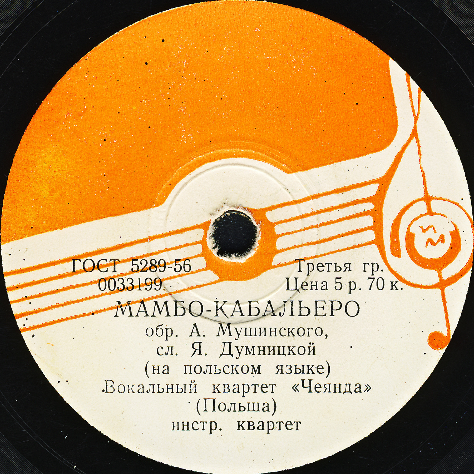 Вокальный квартет «Чеянда» — Игра в жмурки / Мамбо кабальеро