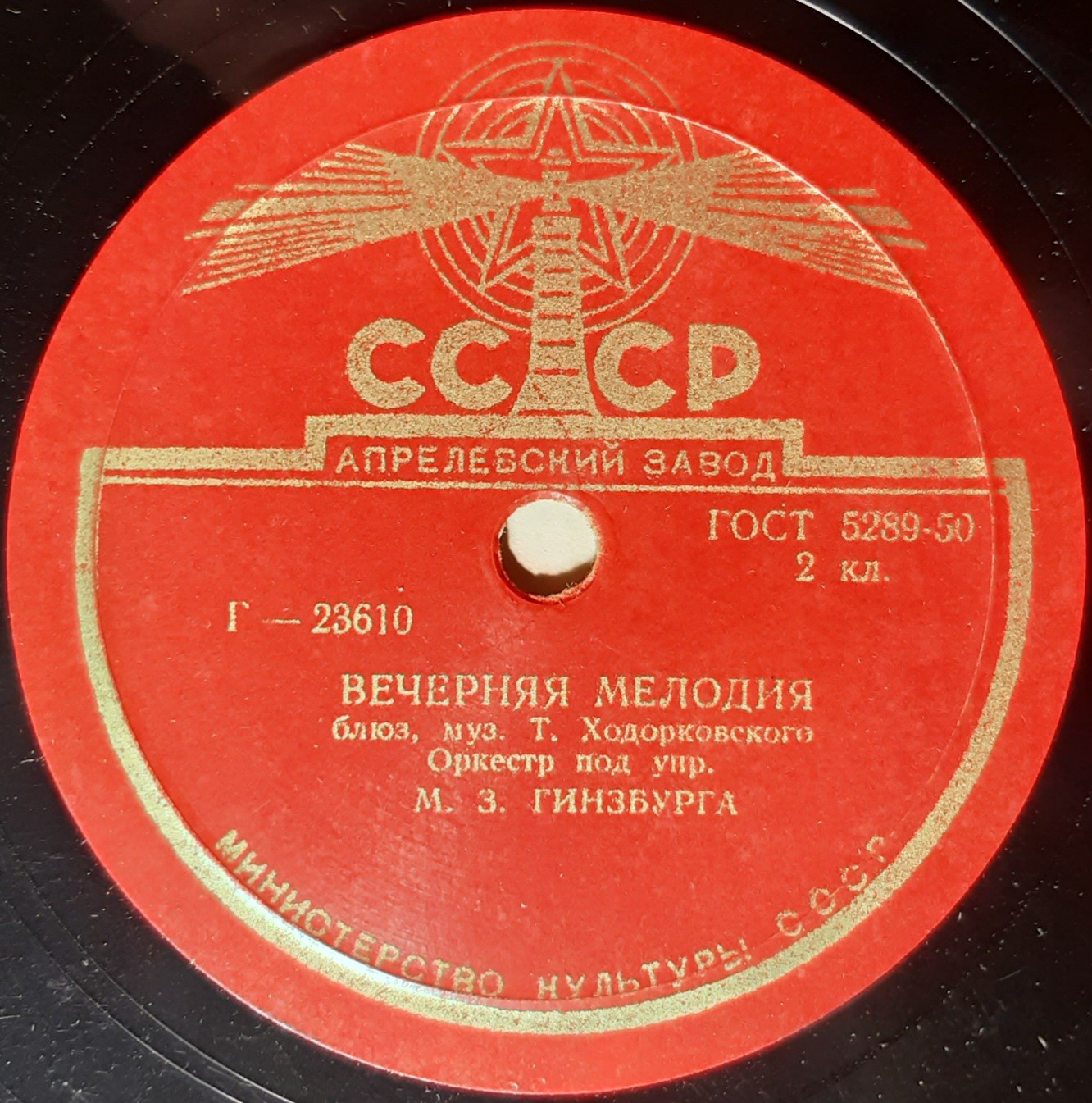 Оркестр п/у Михаила Гинзбурга