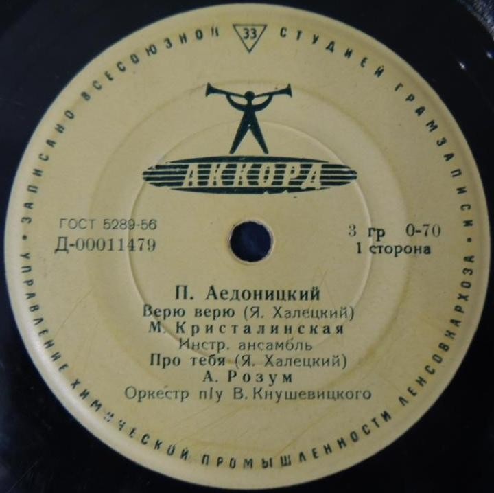 П. АЕДОНИЦКИЙ (1922)