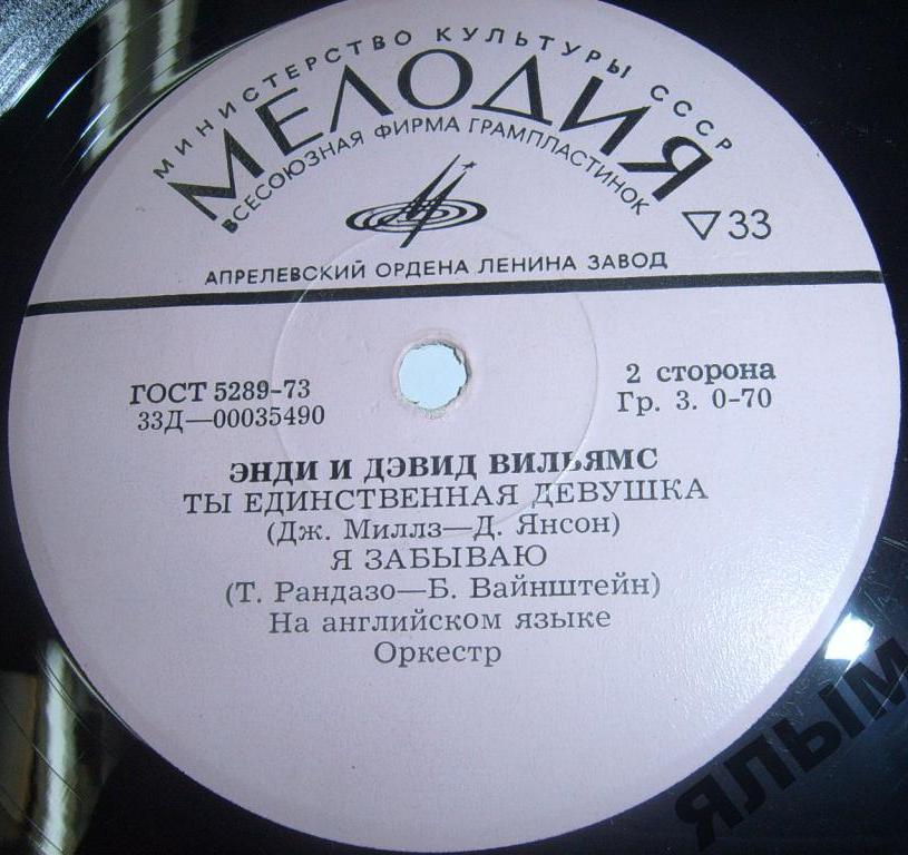 Энди и Дэвид ВИЛЬЯМС