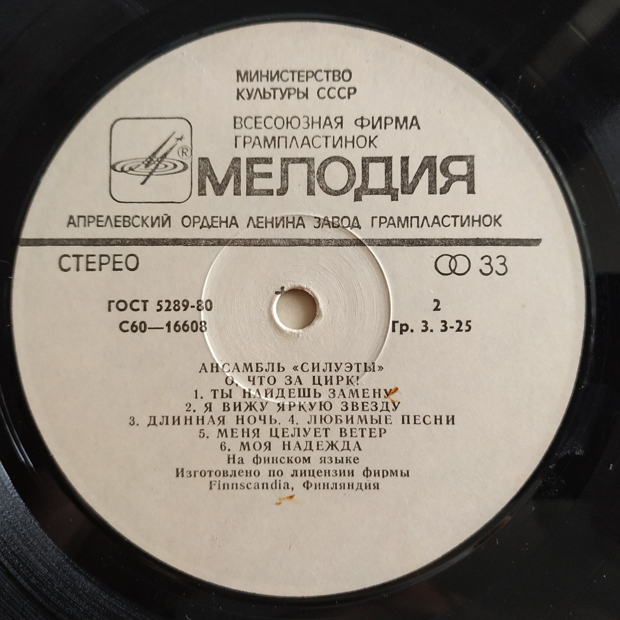 Ансамбль «Силуэты». О, что за цирк!