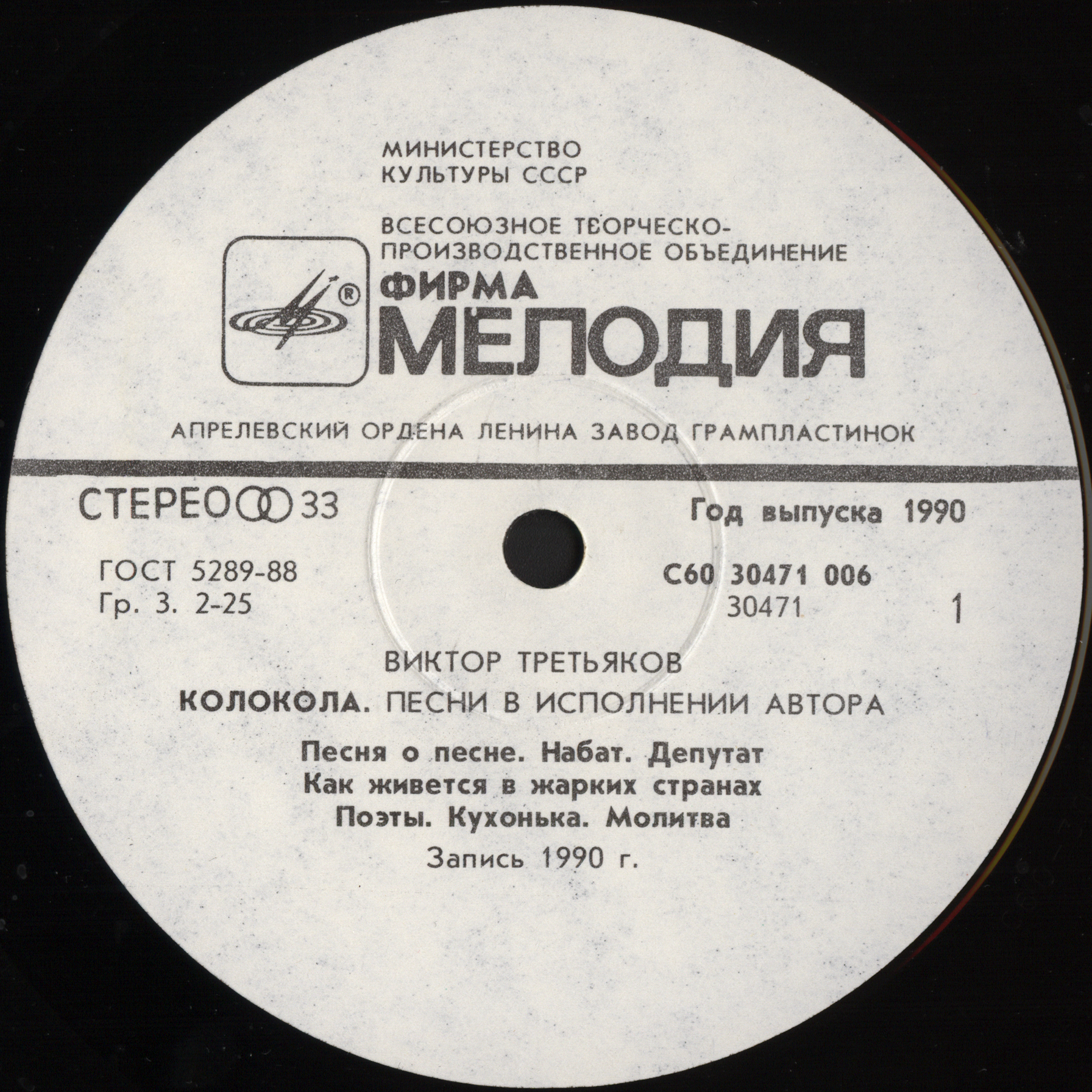 Виктор ТРЕТЬЯКОВ «Колокола»