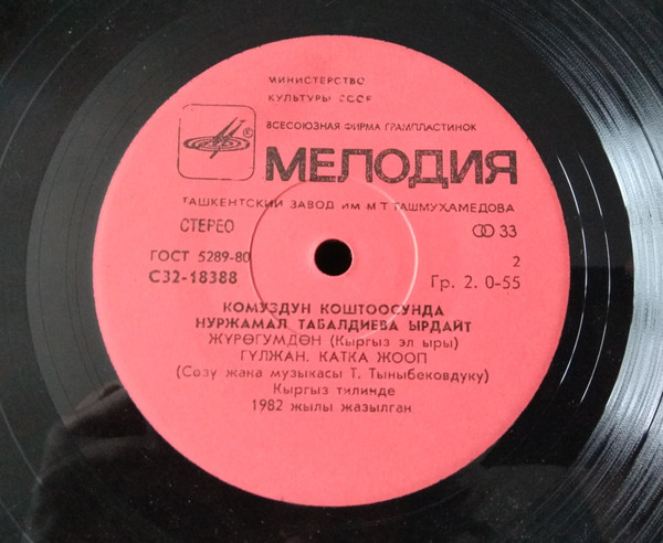 ТАБАЛДИЕВА Нуржамал. Песня молодости