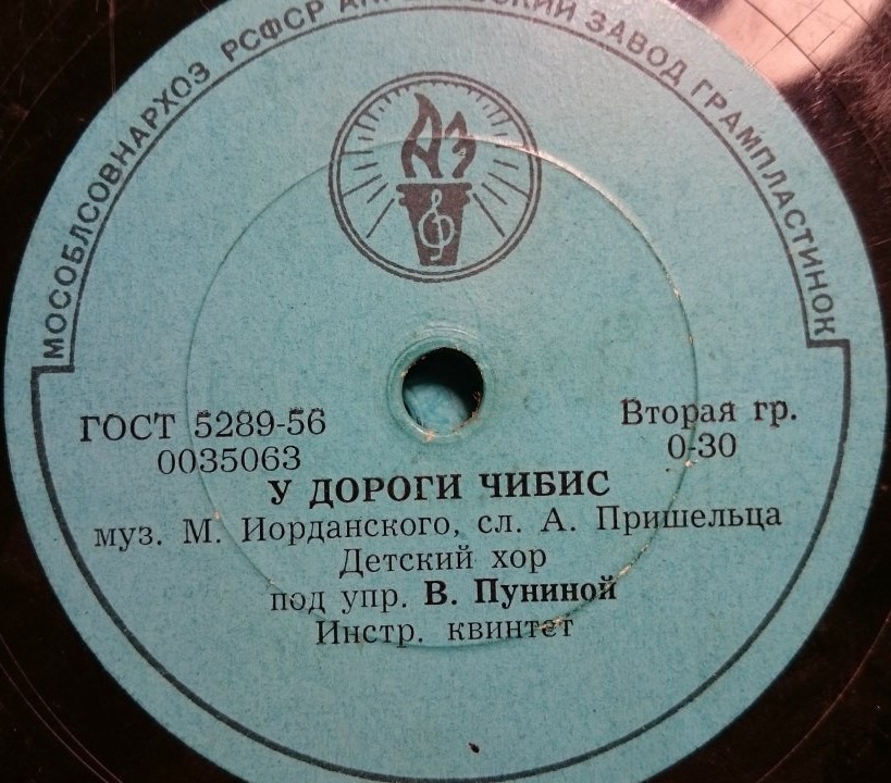 У дороги чибис / Песня юных техников