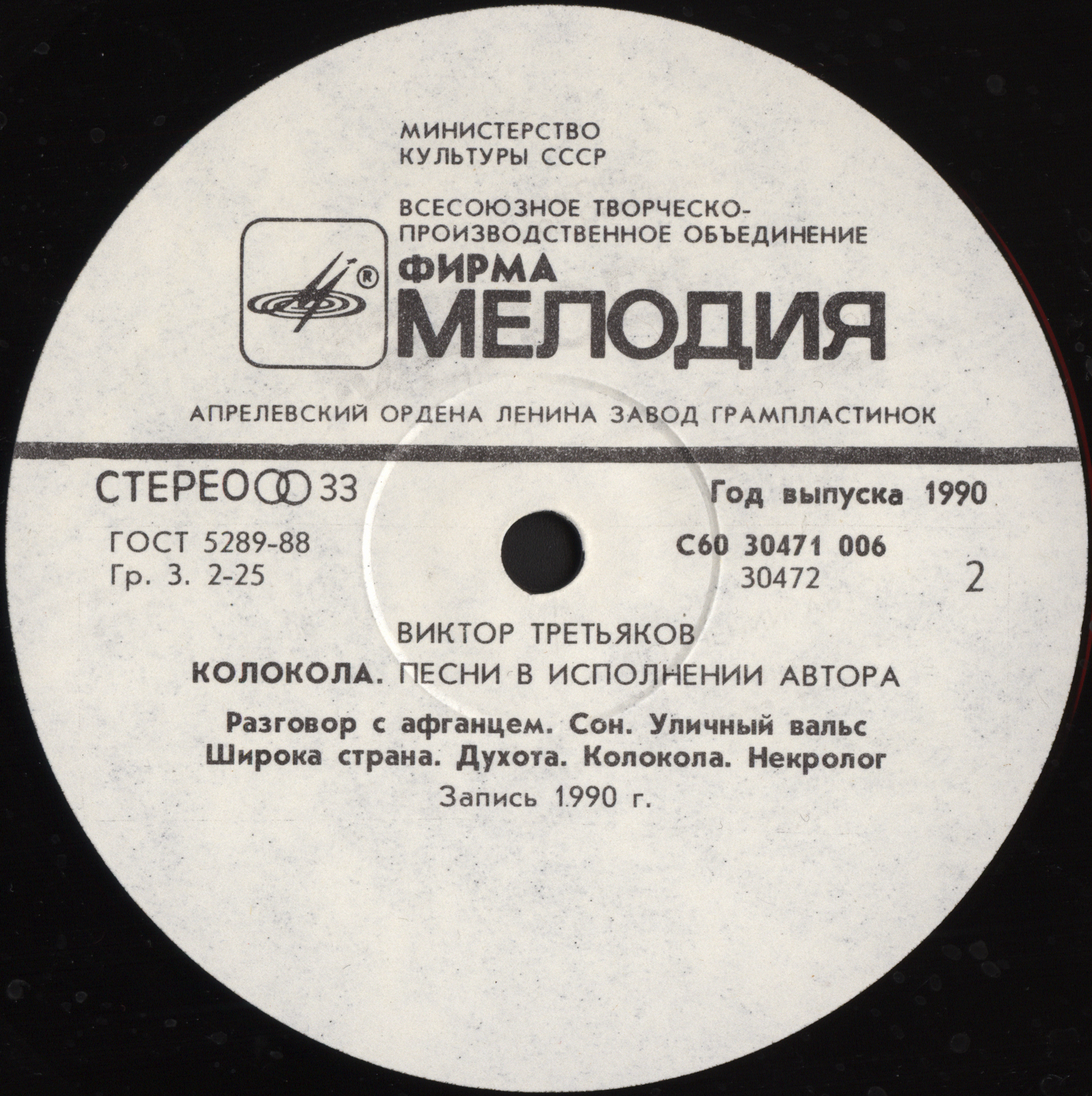 Виктор ТРЕТЬЯКОВ «Колокола»
